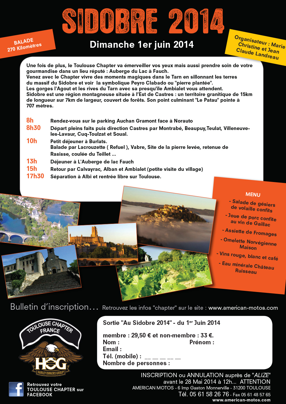 sorties moto toulouse rencontres